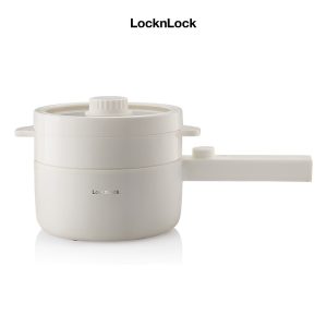 Mua Nồi điện đa năng Locknlock Electric multi pot EJP436IVY 220V, 50Hz, 600W, 1.5L- Màu ngà - Hàng chính hãng tại Tiki Trading