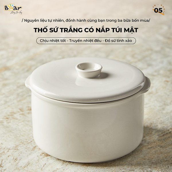 Mua Nồi nấu chậm 1.6L Bear SB-NNC16 270W - Hàng chính hãng tại Tiki Trading