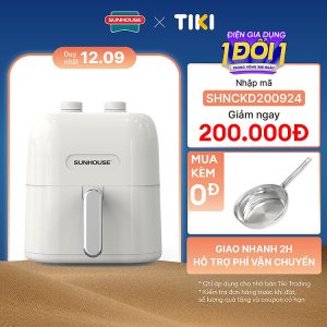 Mua Nồi chiên không dầu 5.5L Sunhouse SHD4022 - Hàng chính hãng tại Tiki Trading