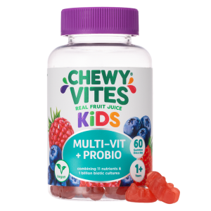 Thực phẩm bổ sung CHEWY VITES KIDS MULTI-VIT + PROBIO